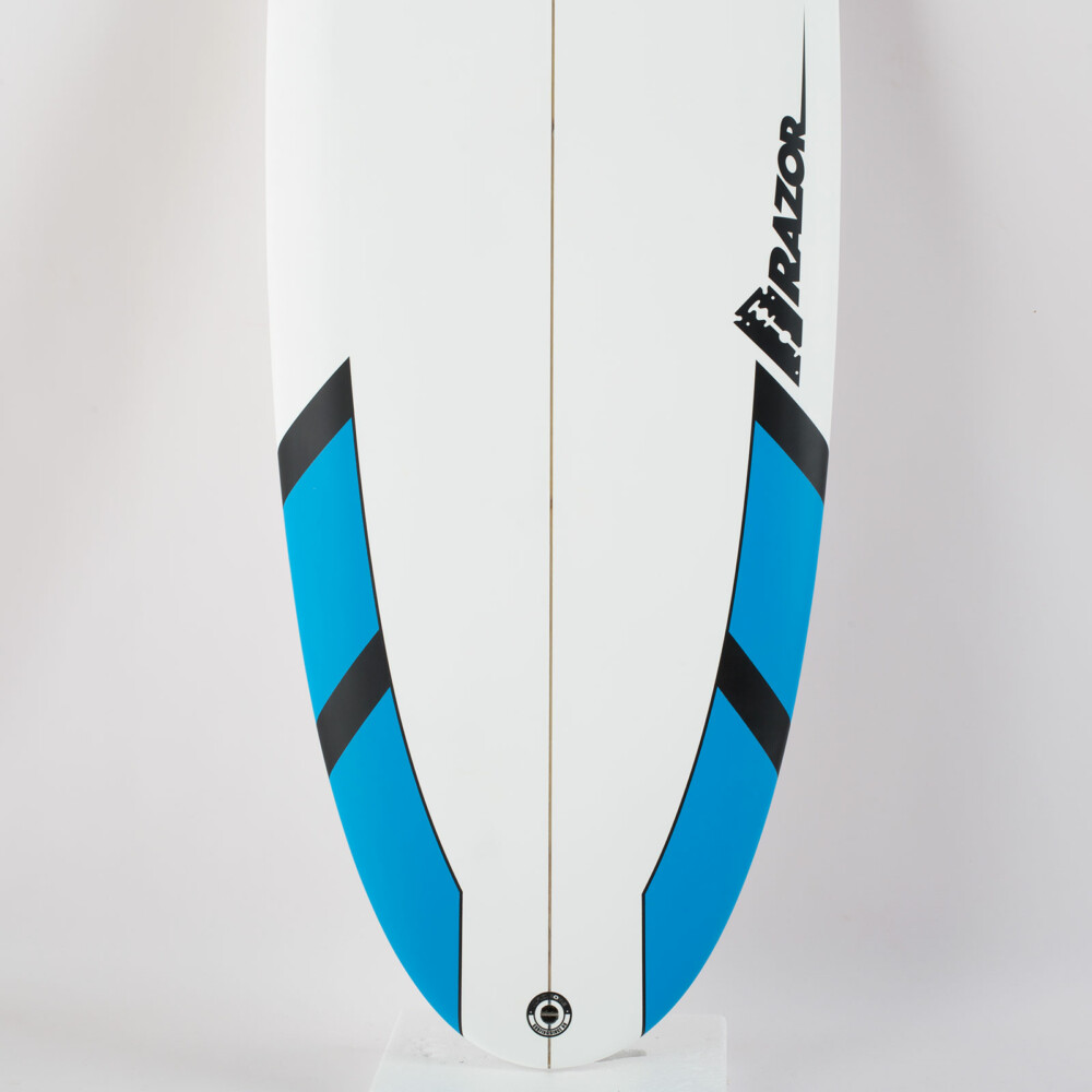 6ft 6inch Razor Fish Tail Shortboard Surfboard - Matt Finish