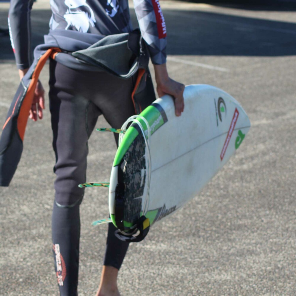 6ft 3inch Razor Surfboard - Fish Tail Shortboard - Gloss Finish