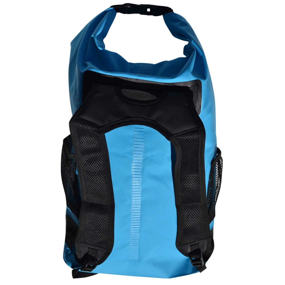 Waterproof Dry Bag 25 litre Backpack Rucksack Style - Reflective+Zip Pocket