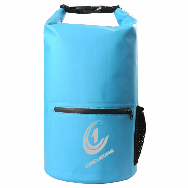Waterproof Dry Bag Backpack Dry Sack 20 litre - Cylinder Style (with optional shoulder straps)