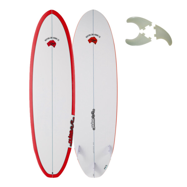 6ft 6inch Pulse Epoxy Shortboard Surfboard by Australian Board Company