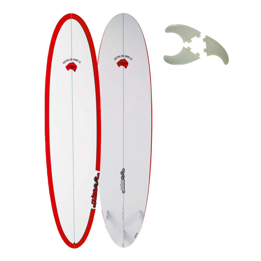 5ft 11inch 2019 Pulse Round Tail Shortboard Surfboard by Australian Board Company - Epoxy Matt Finish