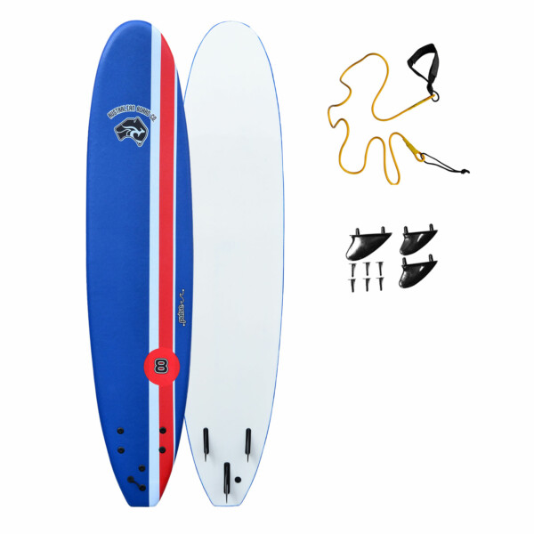 8' Australian Board Co Pulse Soft Foamie Learner Surfboard